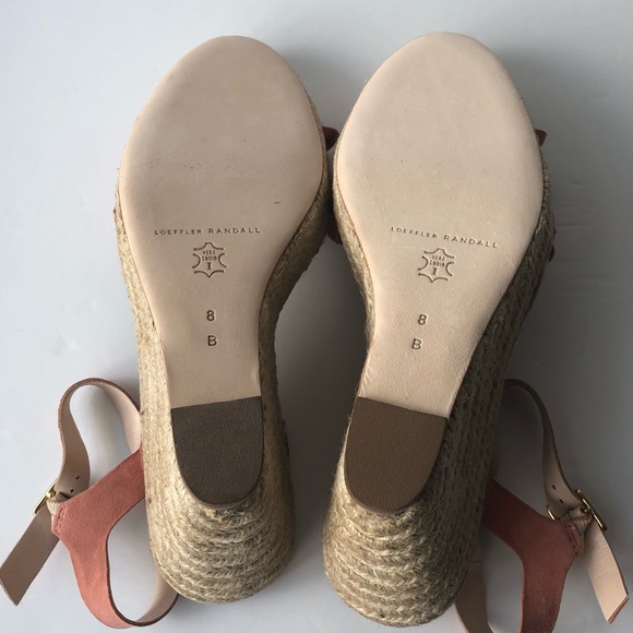 Loeffler Randall Suede Wedges Size 9 NIB - Picture 6 of 7